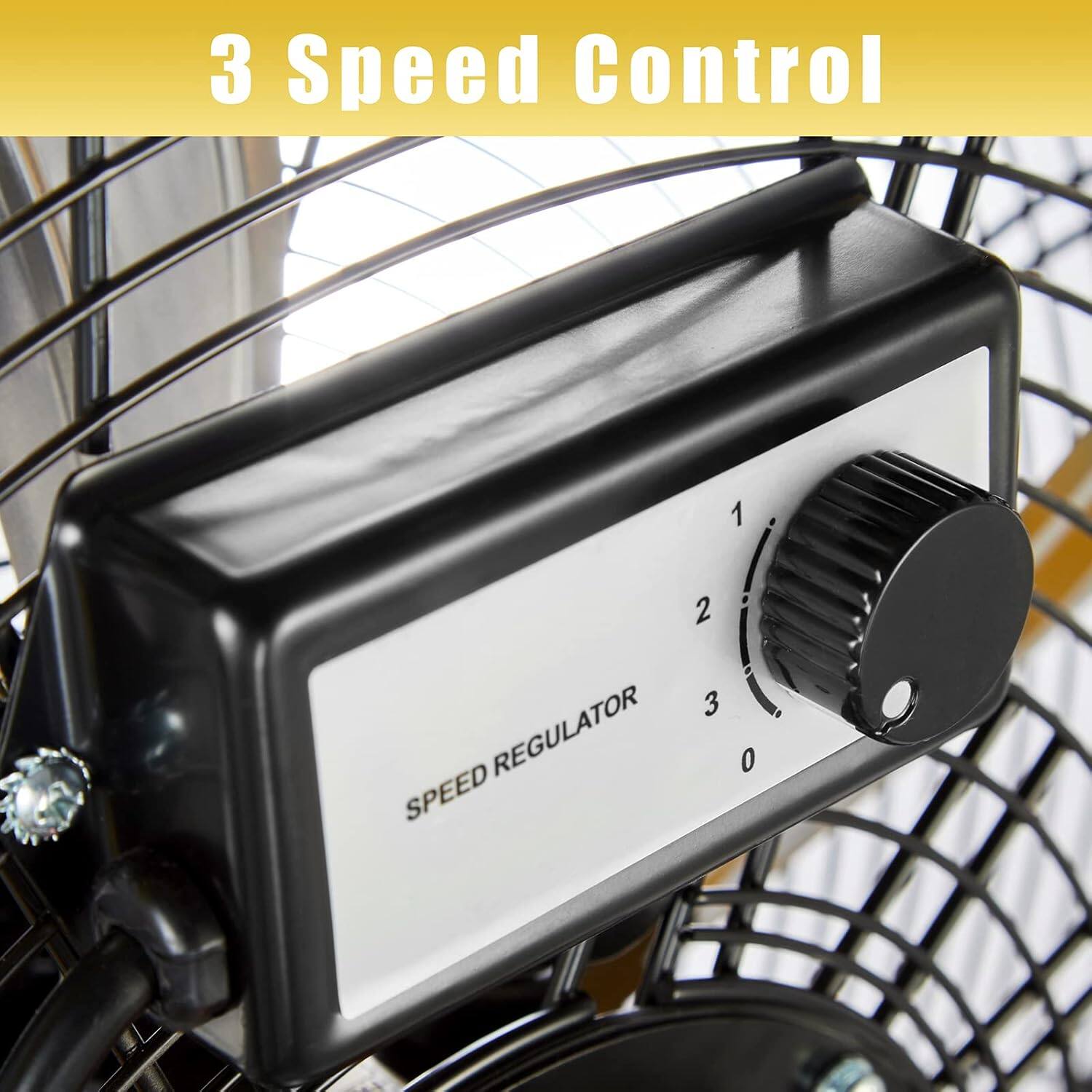 3 Speed Control

SPEED REGULATOR

1 2 3 0