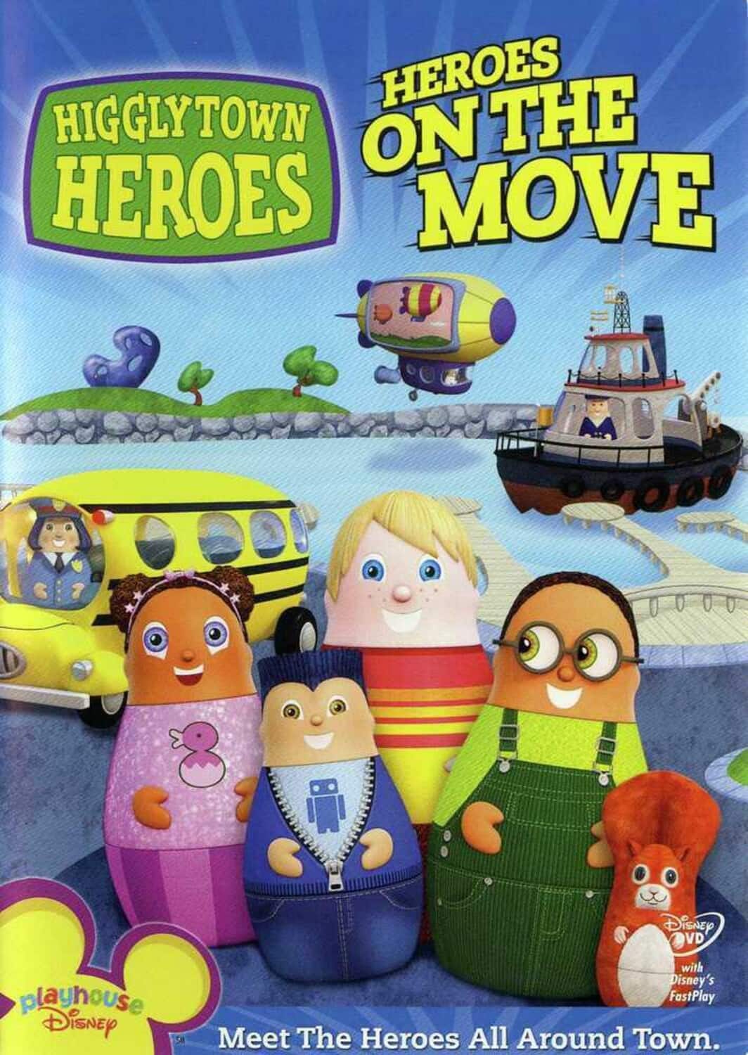 Higglytown Heroes: Heroes on the Move  - DVD