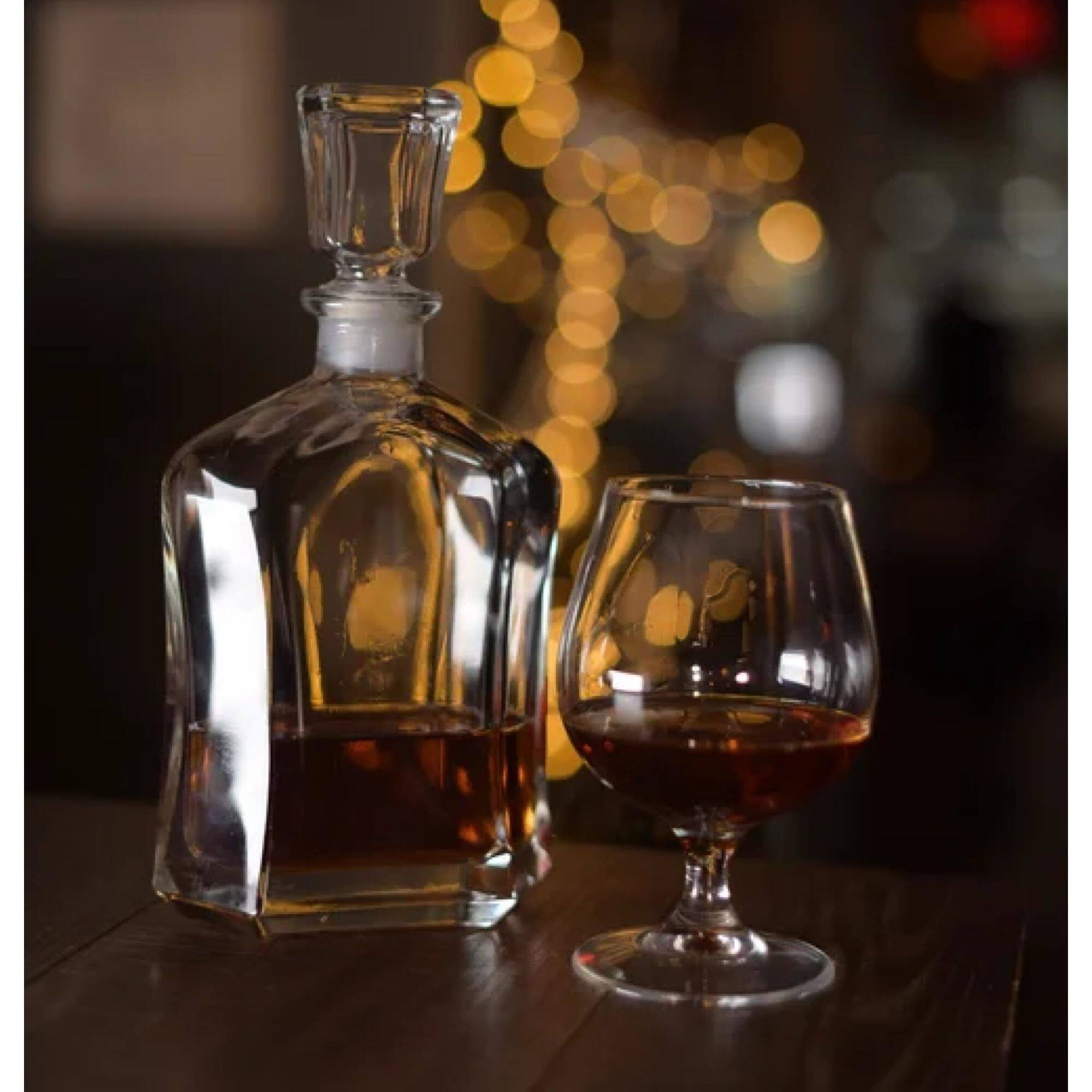 Alt View 3. Bormioli Rocco - Bormioli Rocco Capitol Decanter With Airtight Stopper, 23.75 Oz Squared Glass Bottle - Clear.