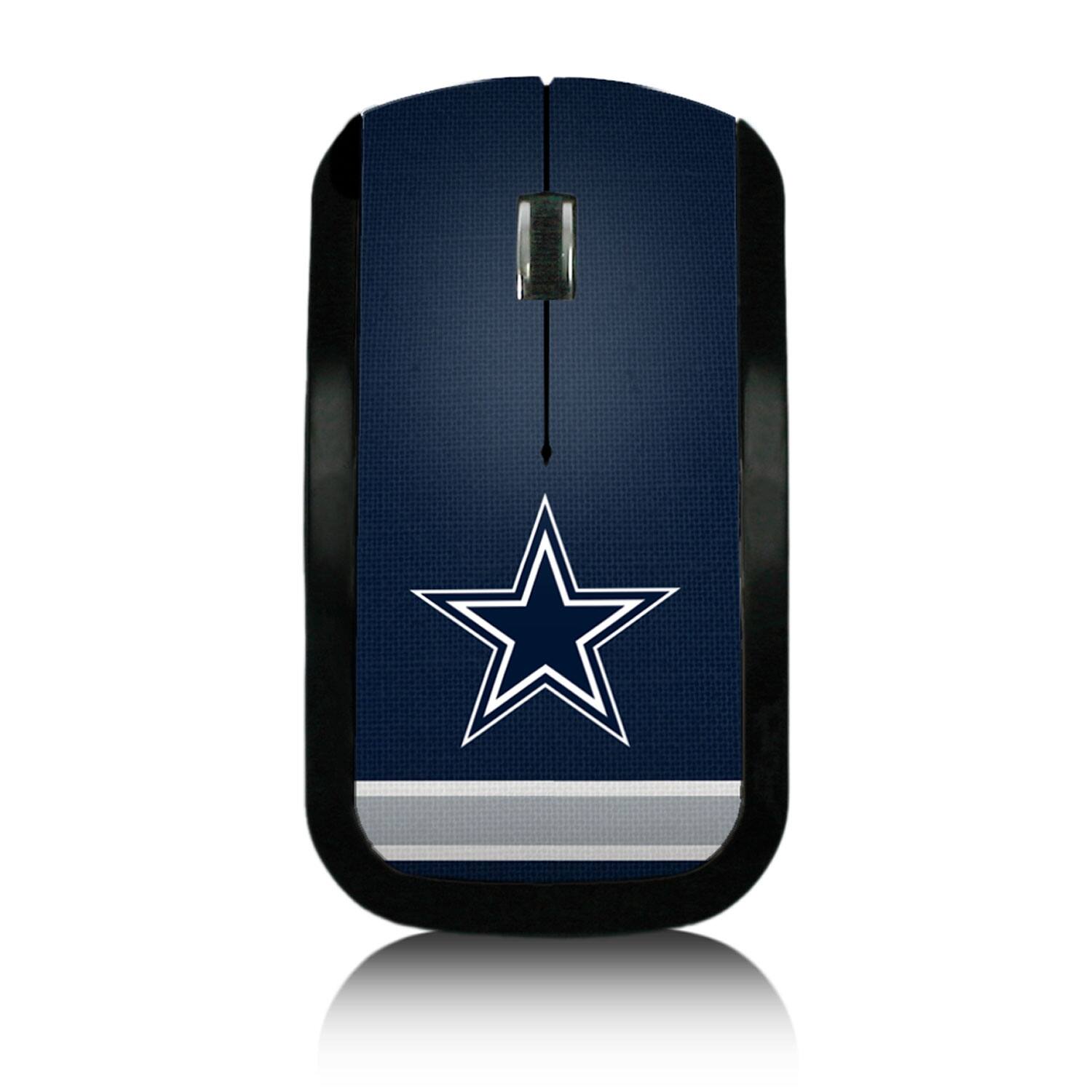 Front. Keyscaper - Dallas Cowboys Stripe Wireless Mouse - Multicolor.