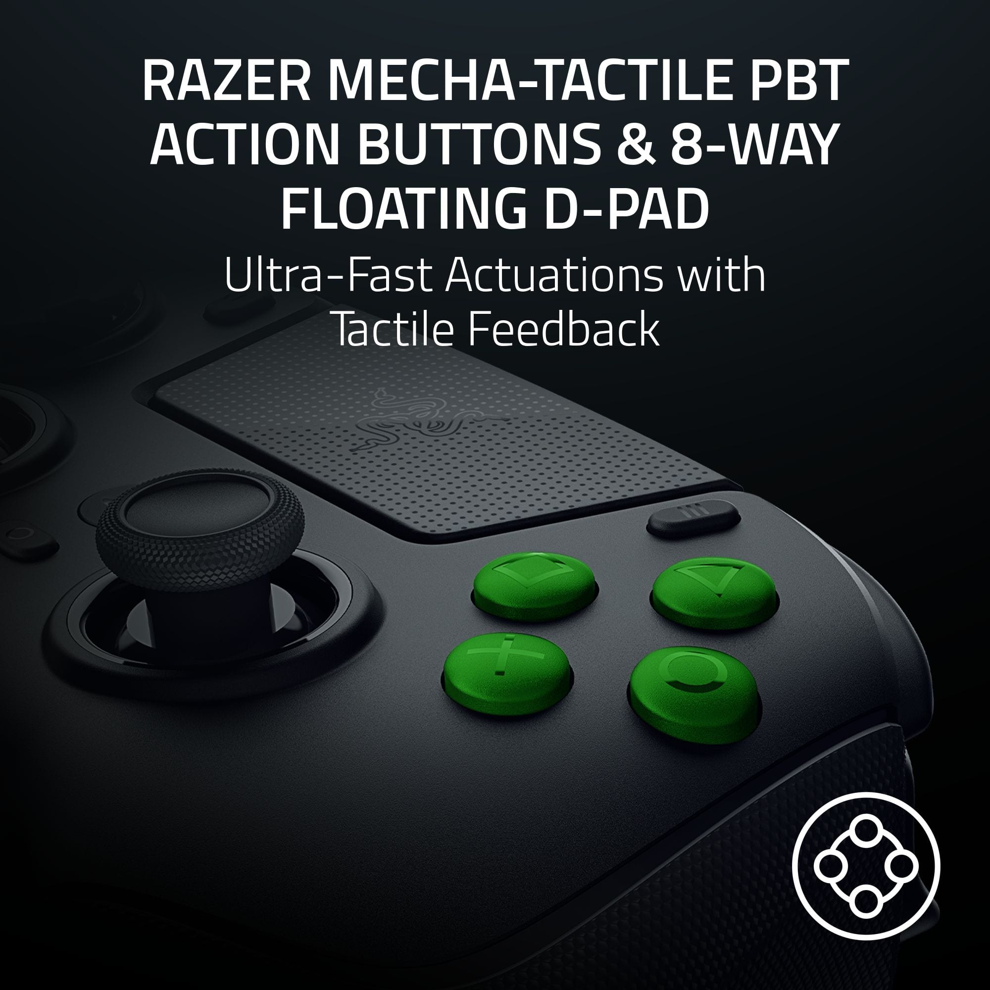 Razer Raiju V3 Pro Wireless Gaming Controller with TMR Thumbsticks