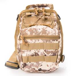 Rattlesnake Tactical - Sling Pack with Pistol Retention System, Digital Desert - Desert Digital