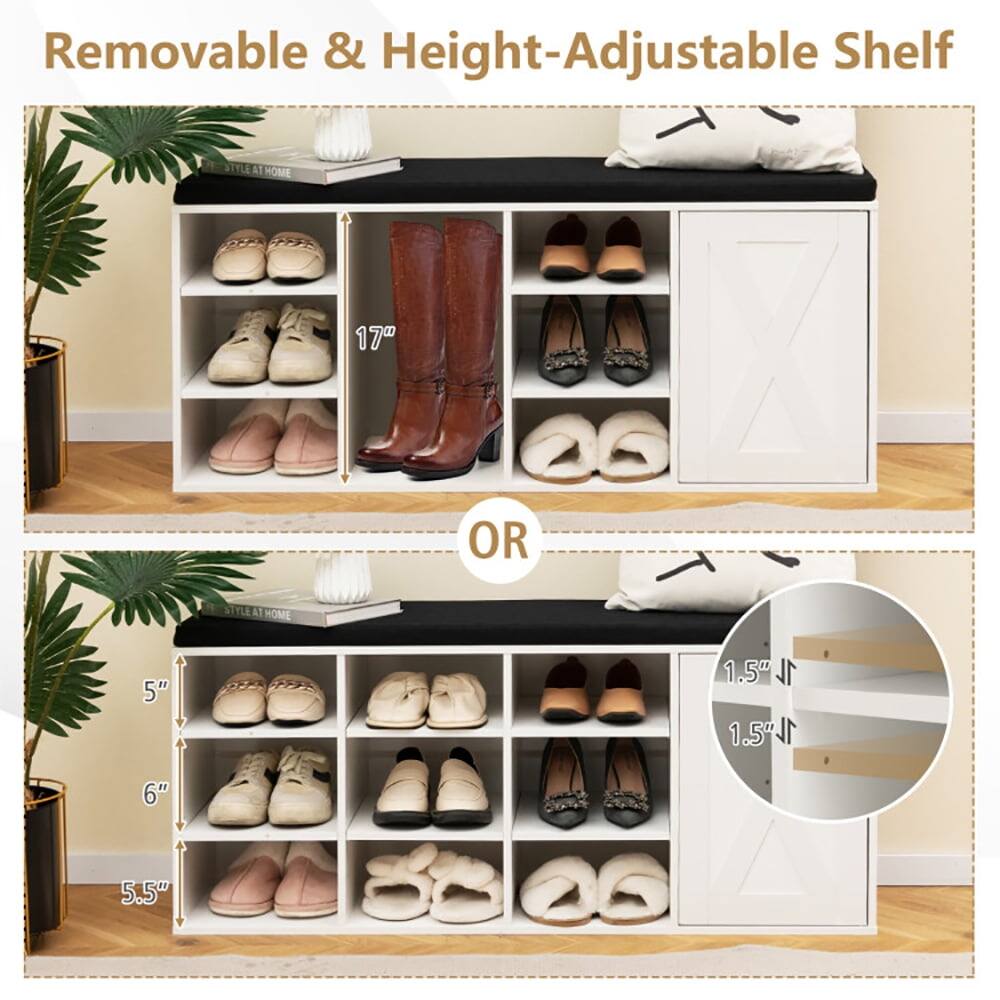 Removable & Height-Adjustable Shelf

STYLE AT HOME A7

17" OR

X AT HOME

5" 1.5" 1 1"2.0 1 6" 5.5"