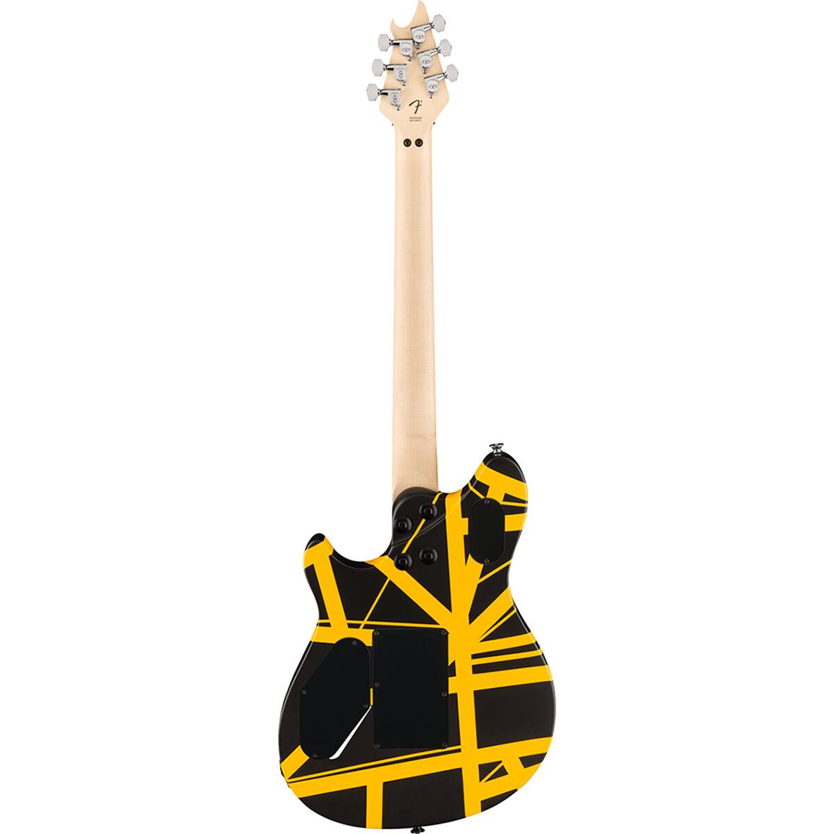 Alt View 1. EVH - EVH Wolfgang Special Striped Series Electric Guitar - Black/Yellow.