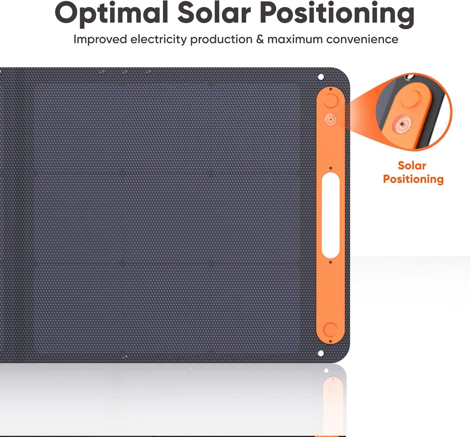 Optimal Solar Positioning: Improved Electricity Production & Maximum Convenience. Solar Positioning.