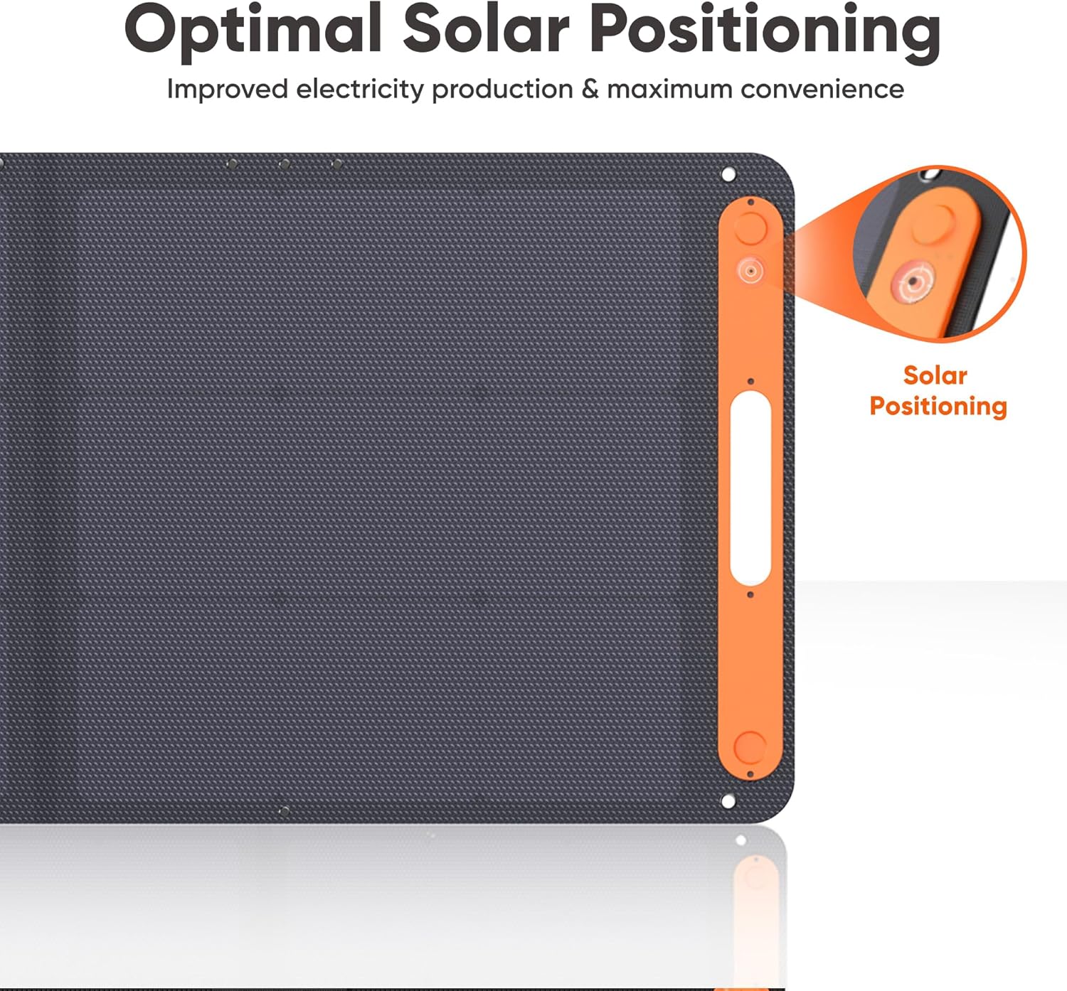 Optimal Solar Positioning: Improved Electricity Production & Maximum Convenience. Solar Positioning.