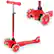 Front. Best Choice Products - Best Choice Products Kids Mini Kick Scooter Toy w/ Light-Up Wheels and Height Adjustable T-Bar - Red - Red.