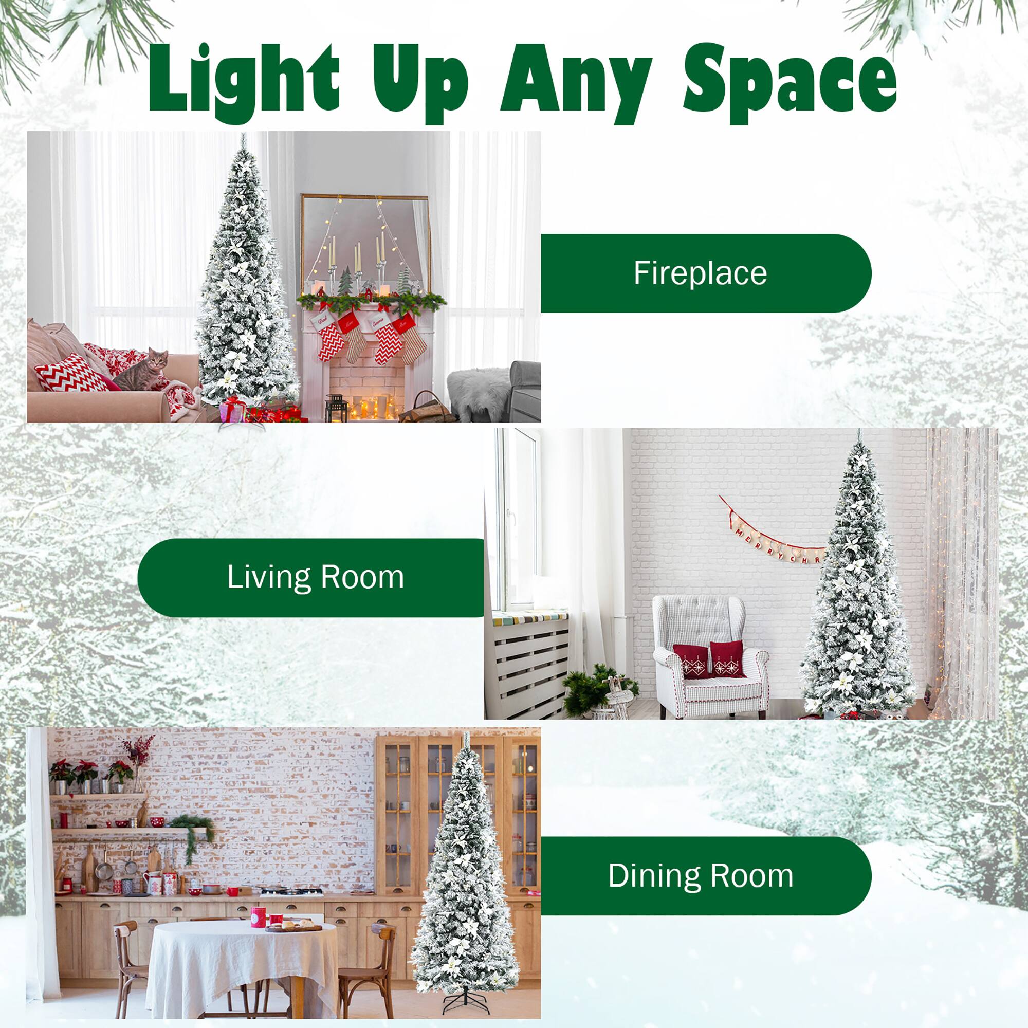 Light Up Any Space Fireplace Living Room Dining Room