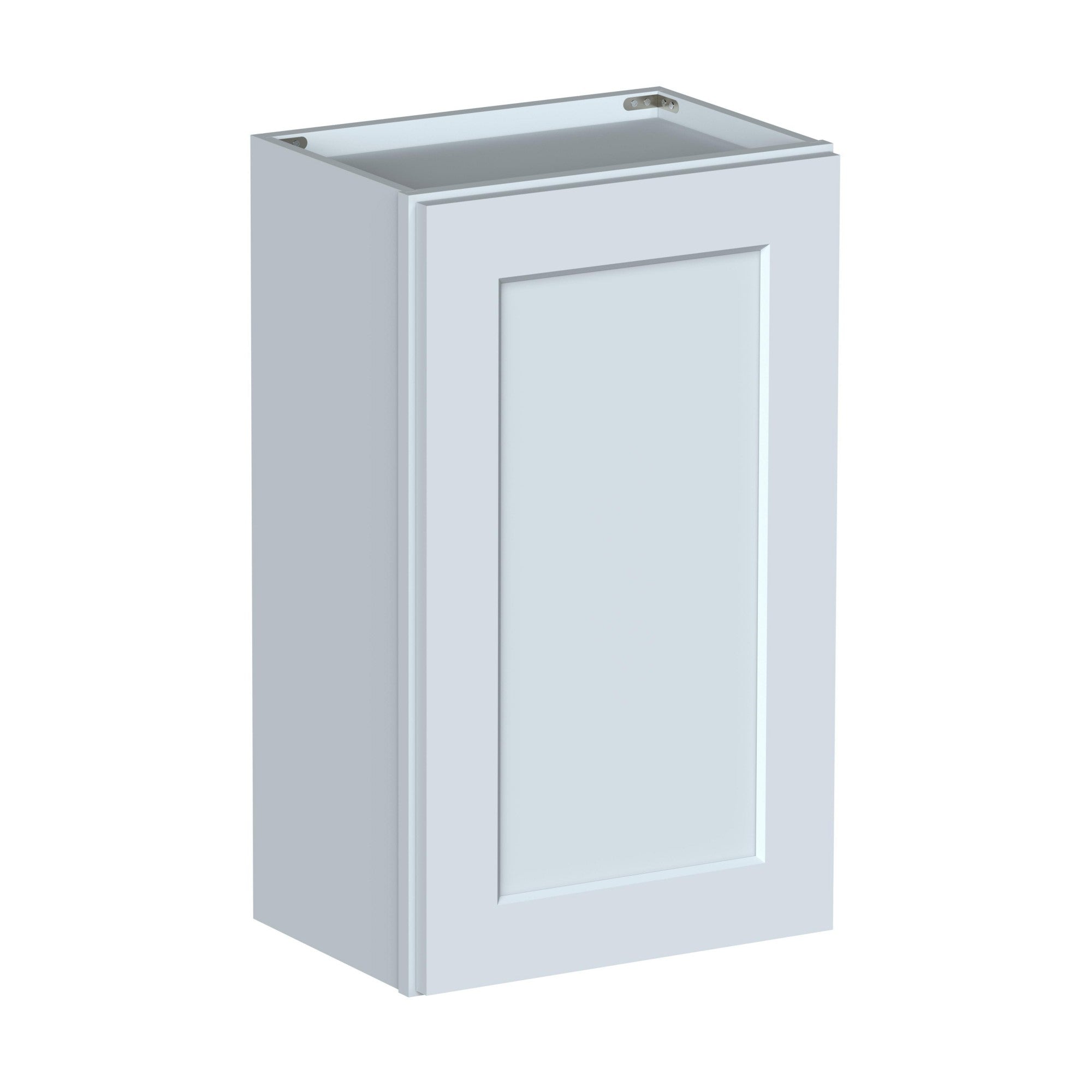 Alt View 1. Boyel Living - 18in.W x12in.D x30in.H Dove Gray WALL CABINET Fully assembled Cabinet With One HDF Door - Gray.