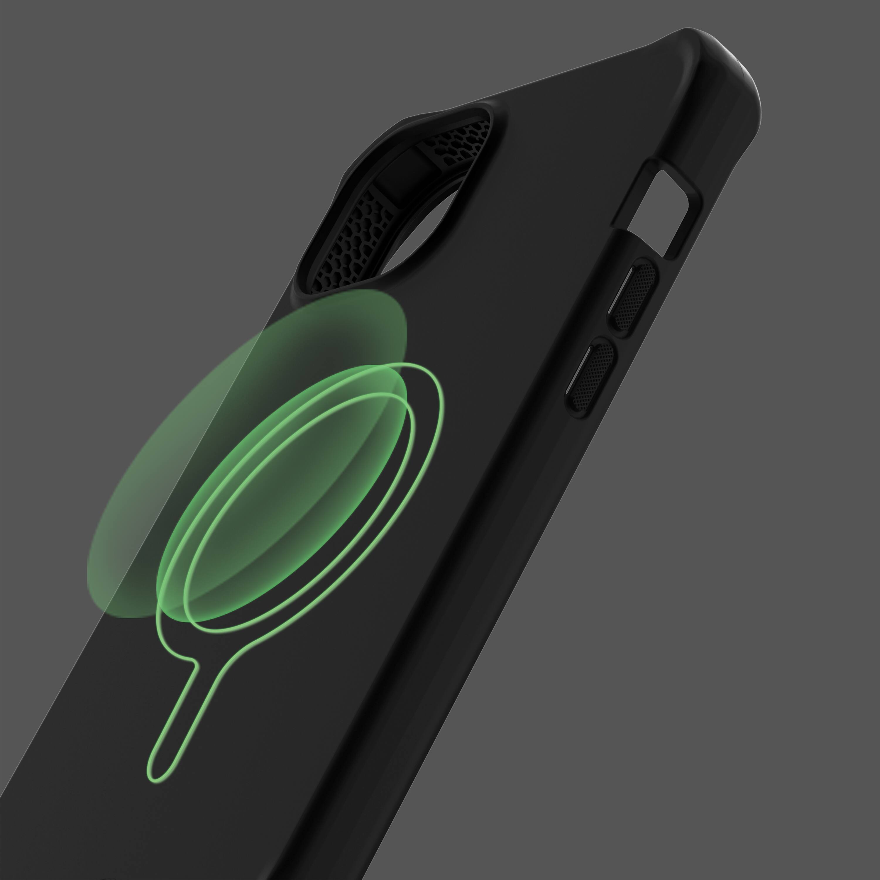Alt View 3. Itskins - Hybrid R Silk MagSafe Case for Apple iPhone 14 Plus.