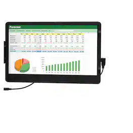 Helix - Ethmon12 11.6-in. Attachable Portable Laptop Monitor - Black