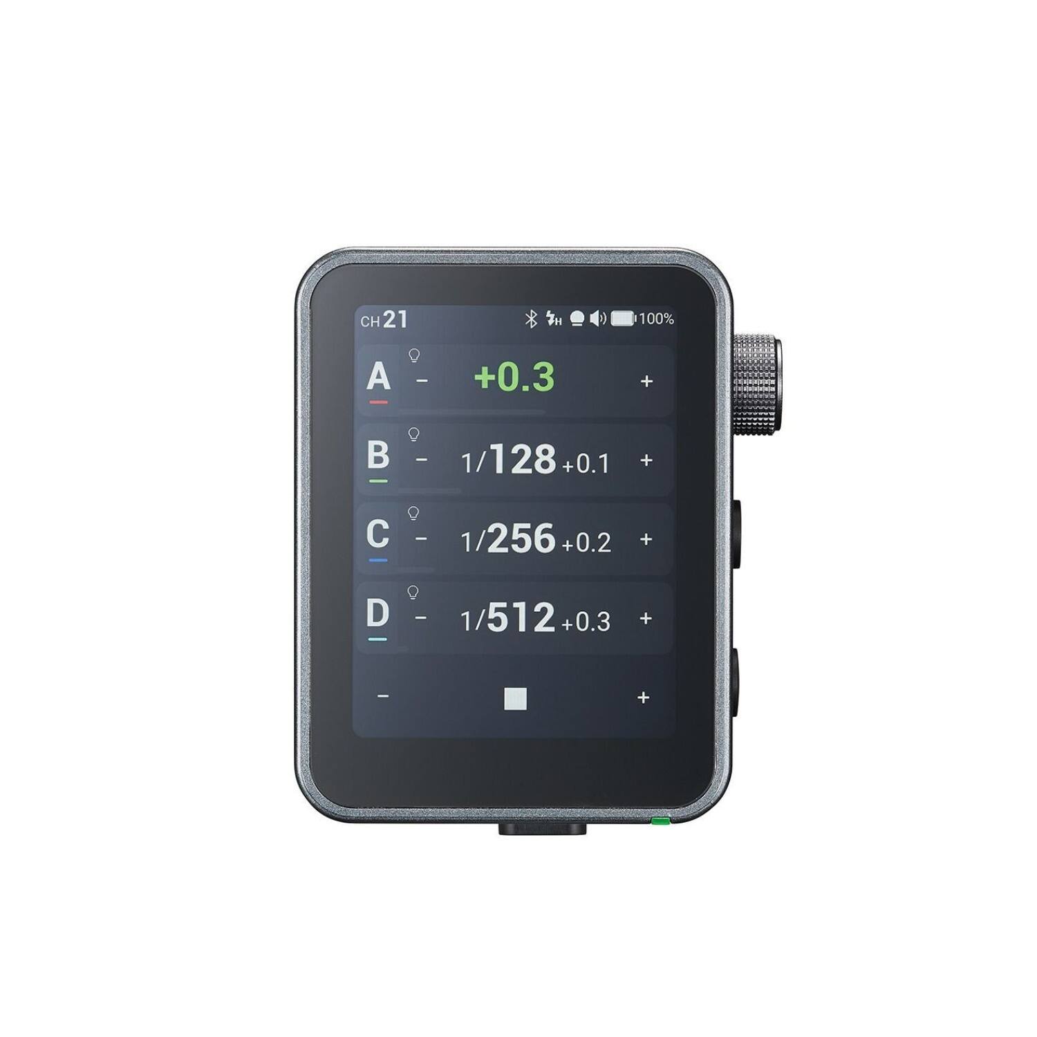 CH 21  
100%  
A - +0.3  
B - 1/128 +0.1  
C - 1/256 +0.2  
D - 1/512 +0.3