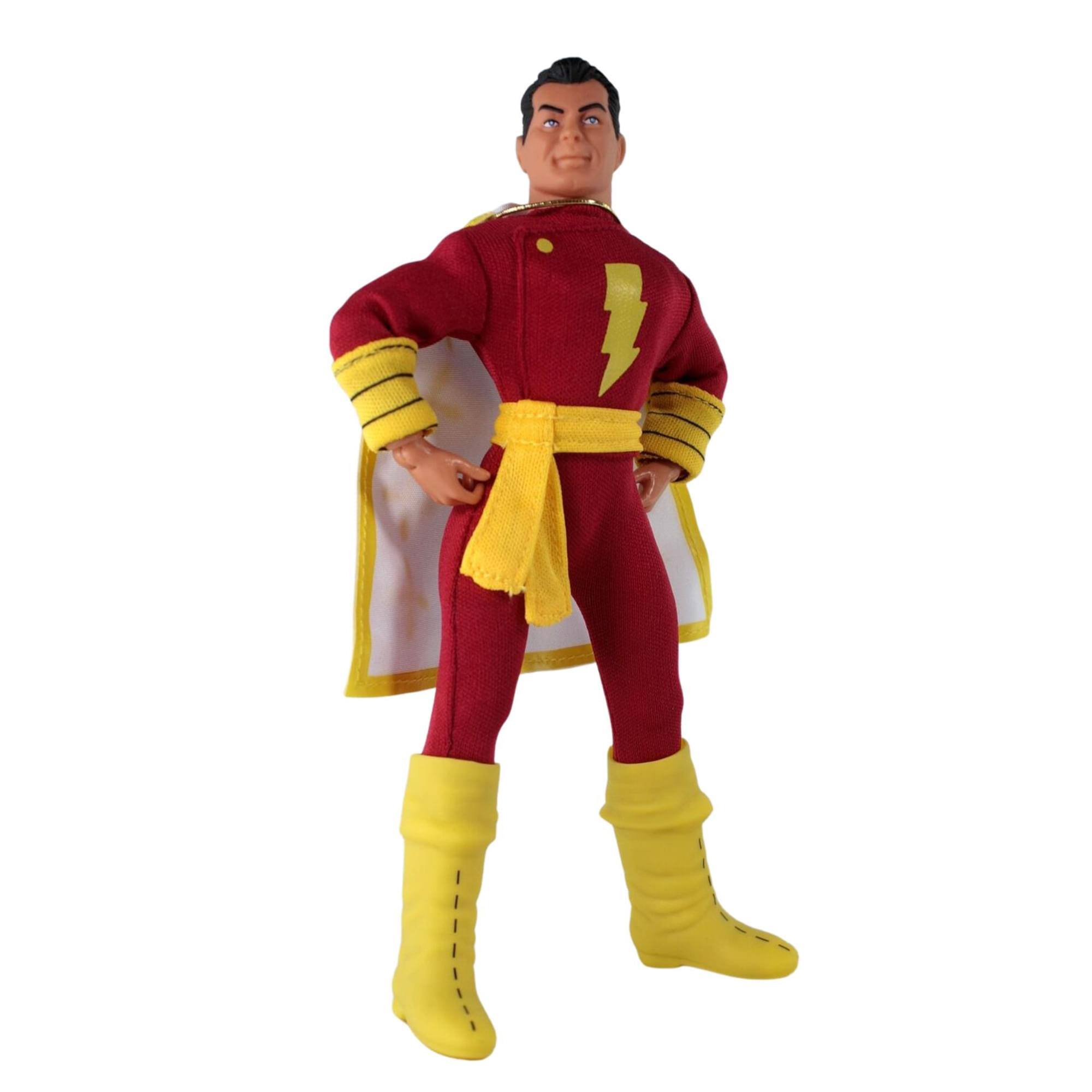 Alt View 3. Mego - Mego DC Comics Shazam 8 Inch Action Figure - Red.