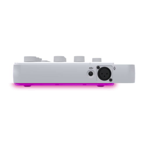 Alt View 2. Mackie - M-Caster Live Portable Streaming Mixer 2053609-00 - White.