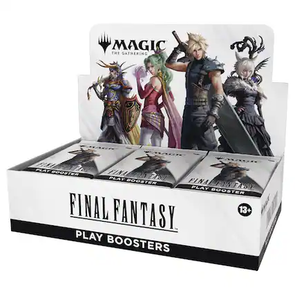 MAGIC THE GATHERING
FINAL FANTASY PLAY BOOSTER
FINAL FANTASY PLAY BOOSTER
FINAL FANTASY PLAY BOOSTER
13+ M PLAY BOOSTERS
