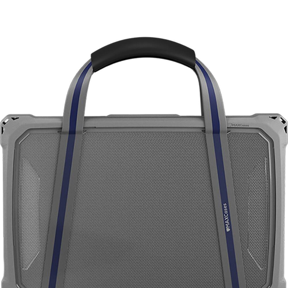 Alt View 6. Max Cases - Extreme Shell-F3 Slide Case for 300e/100e and G4 Chromebook LNESF3300EG4GRY - Gray.