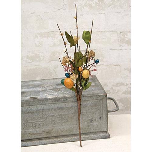 Angle. BreeBe - Country Easter Spray 18" - Multicolor.