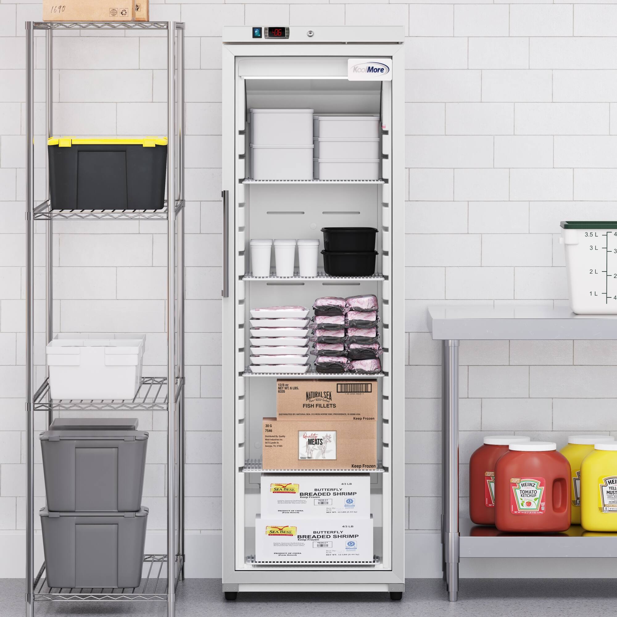 1610 7 06 Kool More 3SL  JL E 2L 2 1L a C ! - - NATURALSER SE narE FREEIS | | : I  -- - | - : : - do MEAIS L Frozen E . Tin | SREAUED ERICIE 2 BLIN OMATO  WE FIE M : - - d : : . FarE ......... BREADED SHRIMP I - : ! -