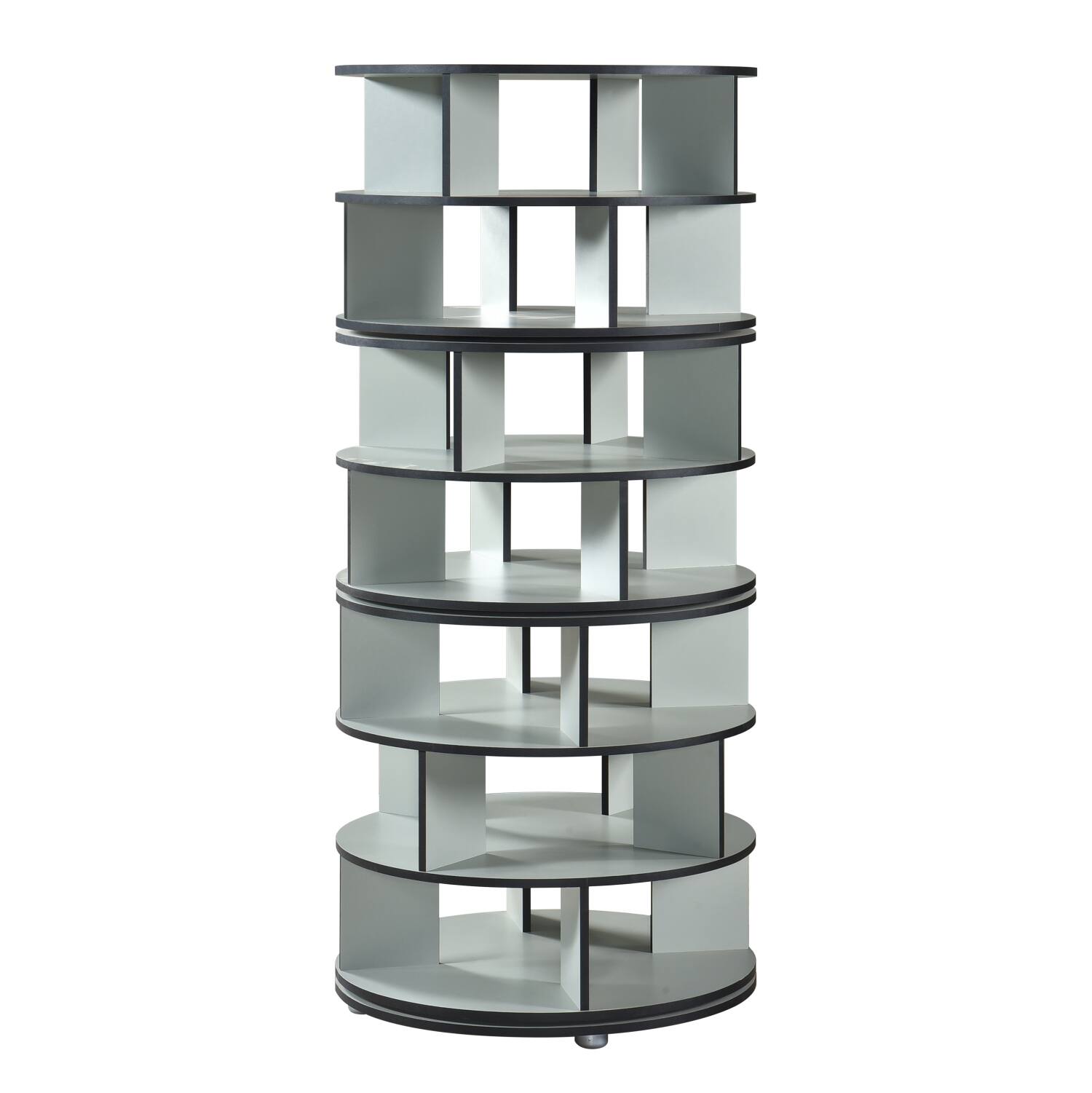 Angle. Kings Brand Furniture - Kings Brand Furniture 7-Tier Rotating Shoe Rack, 360° Revolving Lazy Susan Spinning Shoe Rack Tower Storage Organizer - Green.