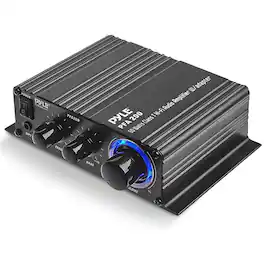 PYLE - Hi-Fi Audio Amplifier, 60 Watt - Black