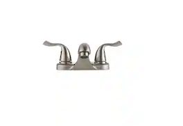 Bothwa Home - Two-Handle Bathroom Sink Faucet Lead-Free cUPC Mixer Double Handle Tap Deck Mounted - Brushed Nicke