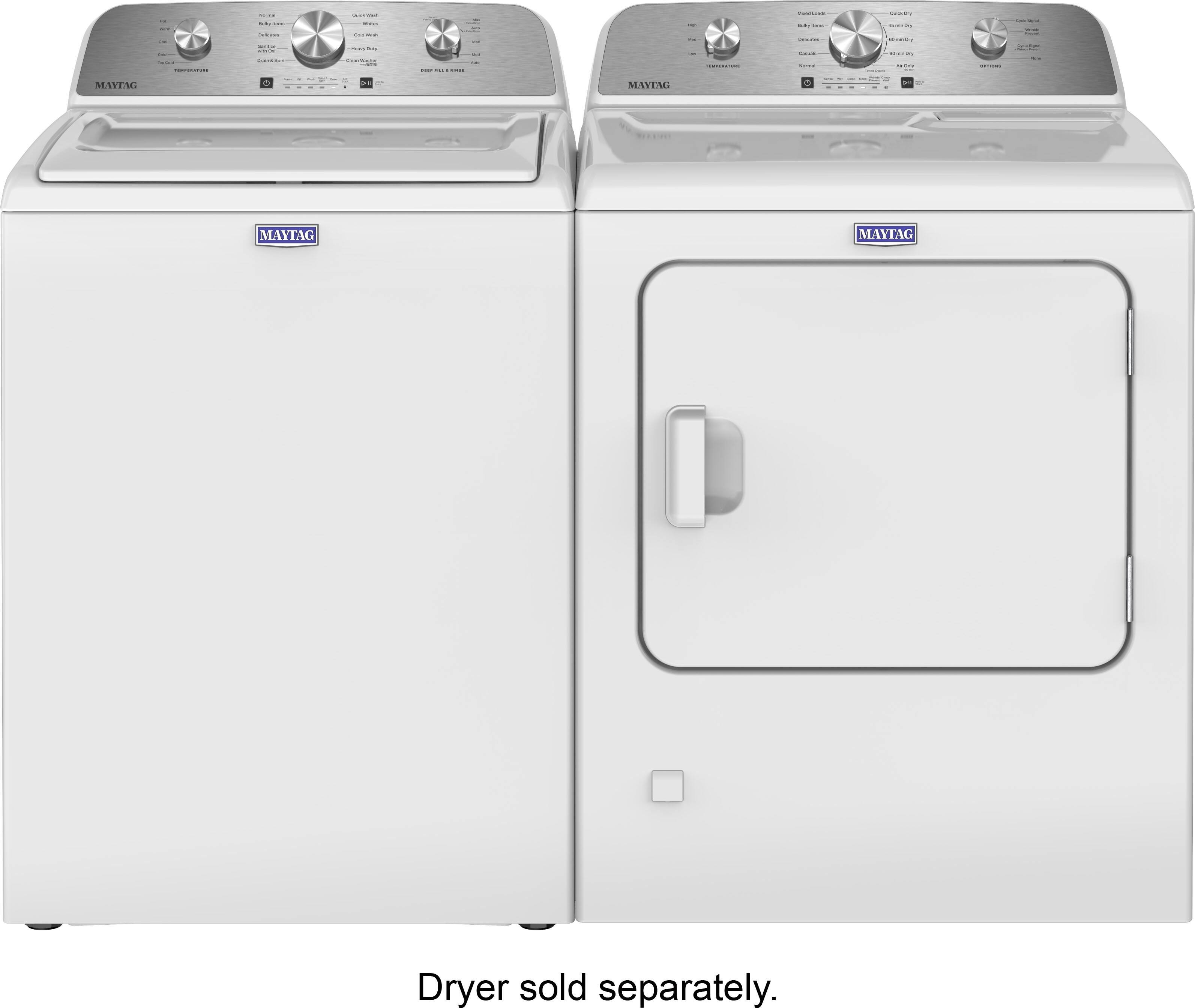 MAYTAG  
Dryer sold separately.