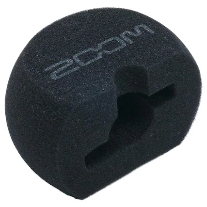 Front. Zoom - Zoom WSH-6 Foam Windscreen for XYH-6 Microphone Capsule - Black.