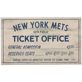 Open Road Brands - 10" x 17" Ticket Office Wood Sign - Multicolor