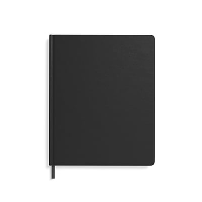 Alt View 3. TRU RED - TRU RED™ Large Hard Cover Ruled Journal, 8" x 10", Black (TR54768) - Black.