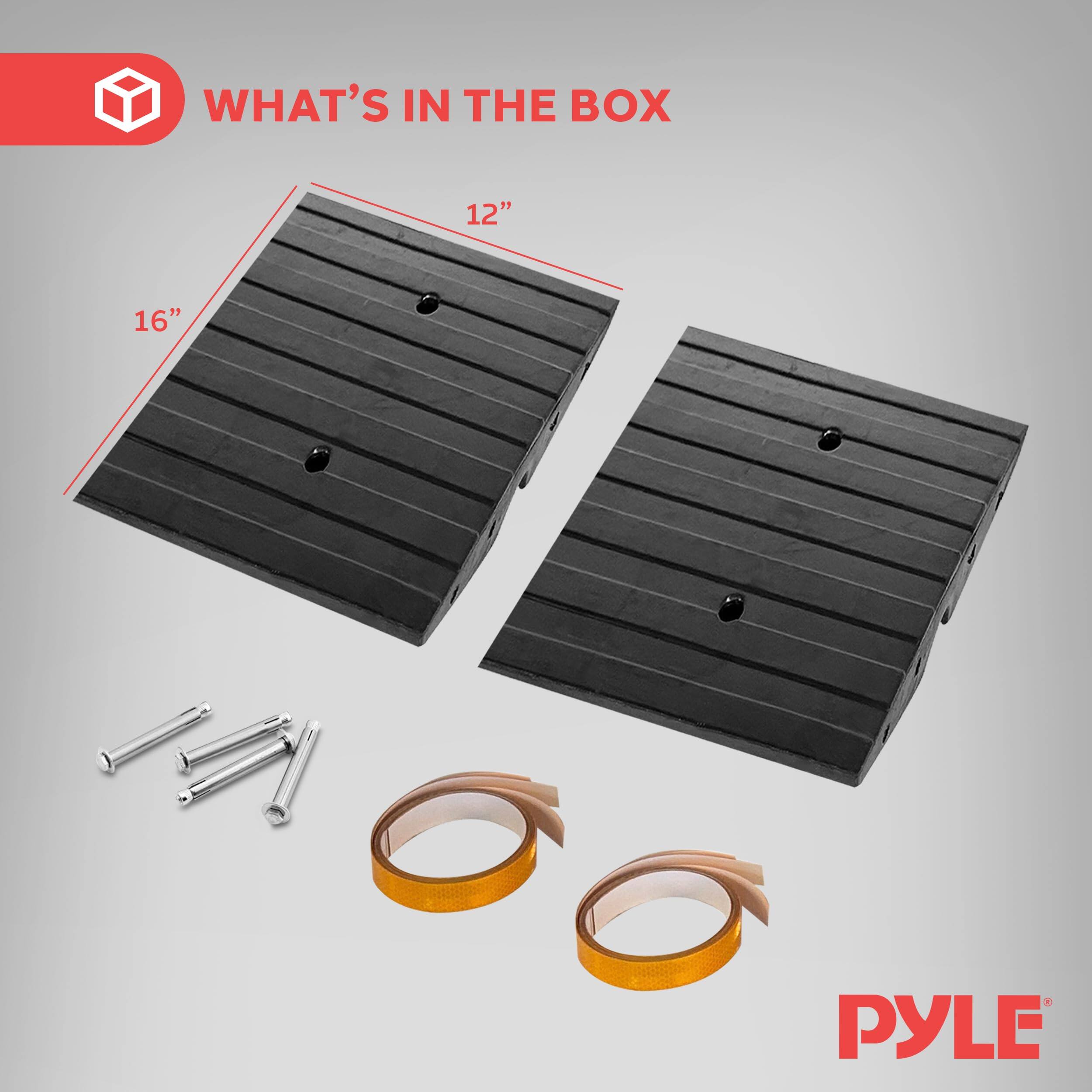 WHAT'S IN THE BOX

12" 16" PYLE