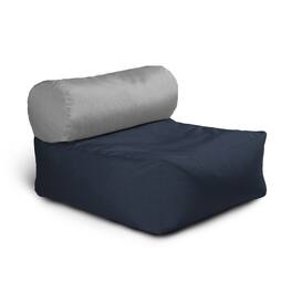 Jaxx - Tybee Large Outdoor Lounge w/ Bolster - Navy