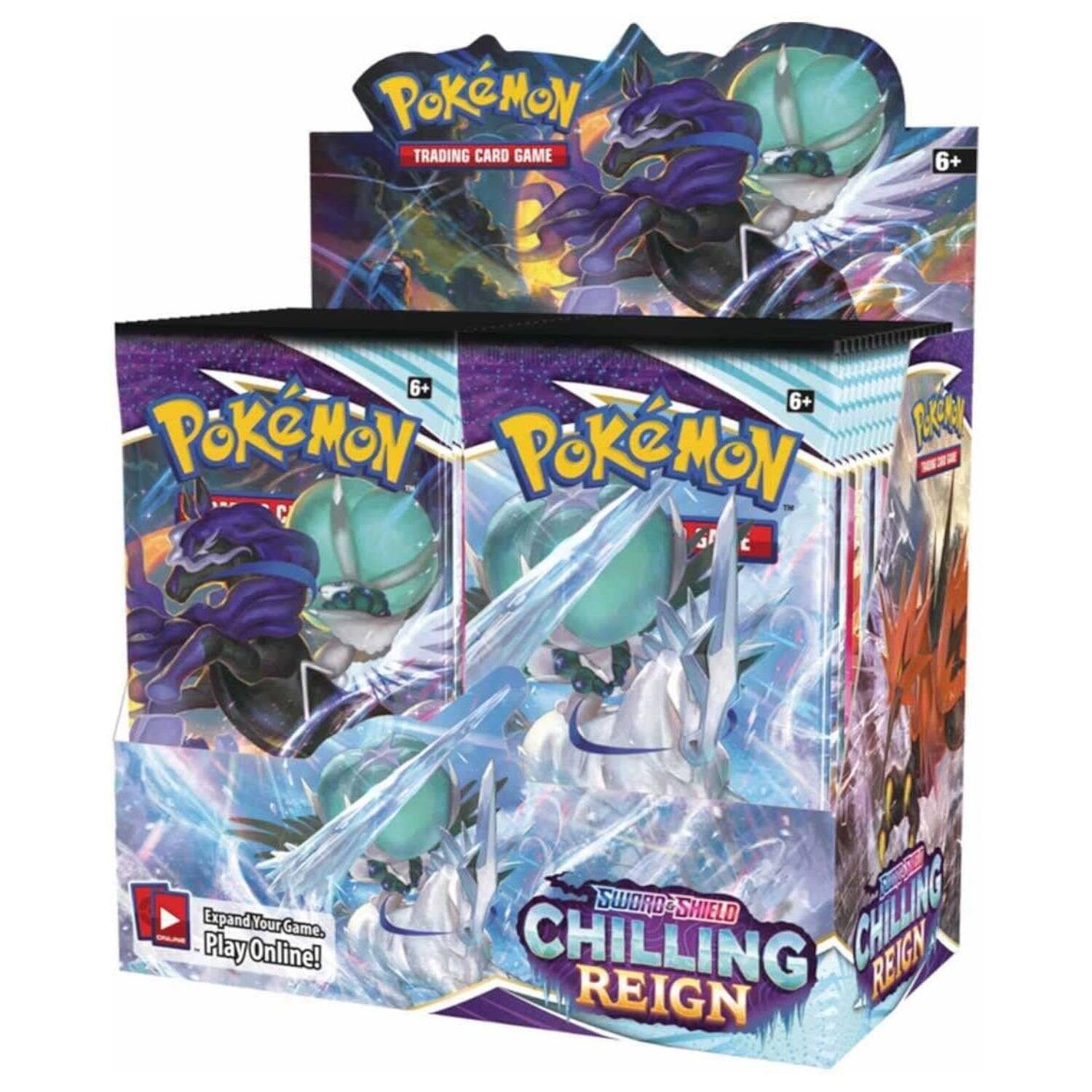 Pokémon - Pokemon TCG: Sword & Shield Chilling Reign Booster Box - 36 Packs