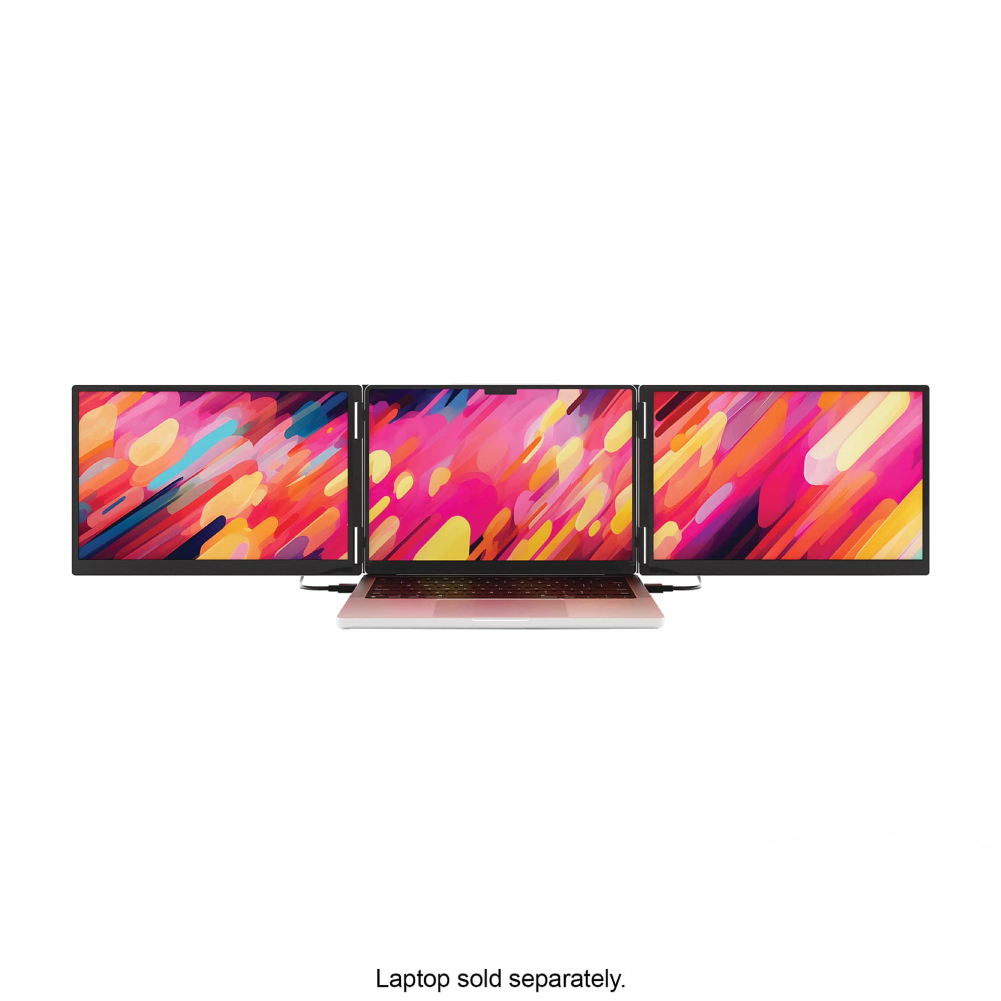 Laptop sold separately.