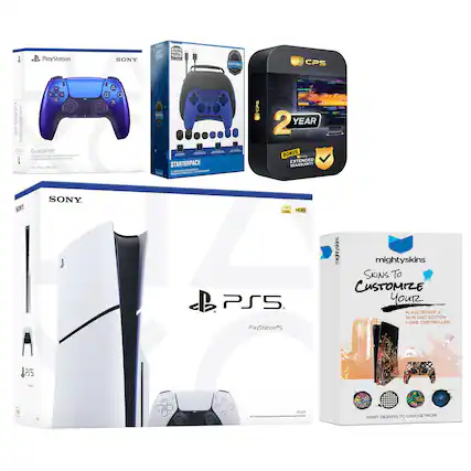 - PlayStation SONY AO CPS
- DualSense
- STARTERPACK
- 2 YEAR BONUS EXTENDED WARRANTY
- SONY
- PlayStation 5
- mightyskins
- SKINS TO CUSTOMIZE YOUR PLAYSTATION 5 SLIM DISC EDITION ONE CONTROLLER
- MANY DESIGNS TO CHOOSE FROM
