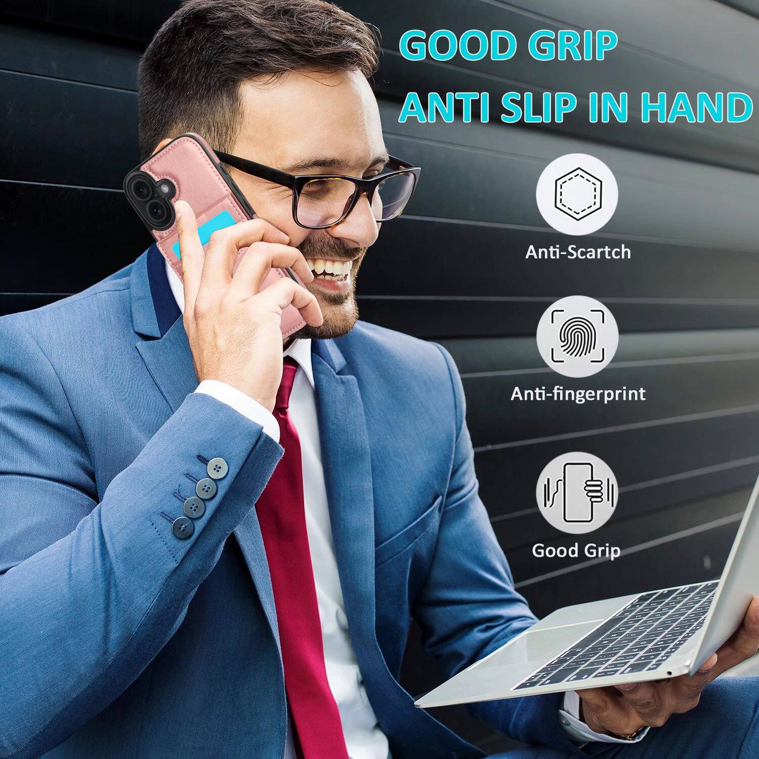 GOOD GRIP  
ANTI SLIP IN HAND  
Anti-Scratch  
Anti-fingerprint  
Good Grip