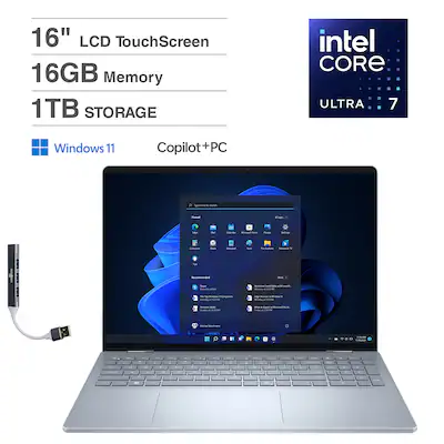 Dell 16 Plus 2 in 1 Laptop 16.0 WUXGA (Intel Ultra 7 256V, 16GB Dell 16 Plus 2 in 1 Laptop 16.0 WUXGA (Intel Ultra 7 256V, 16GB