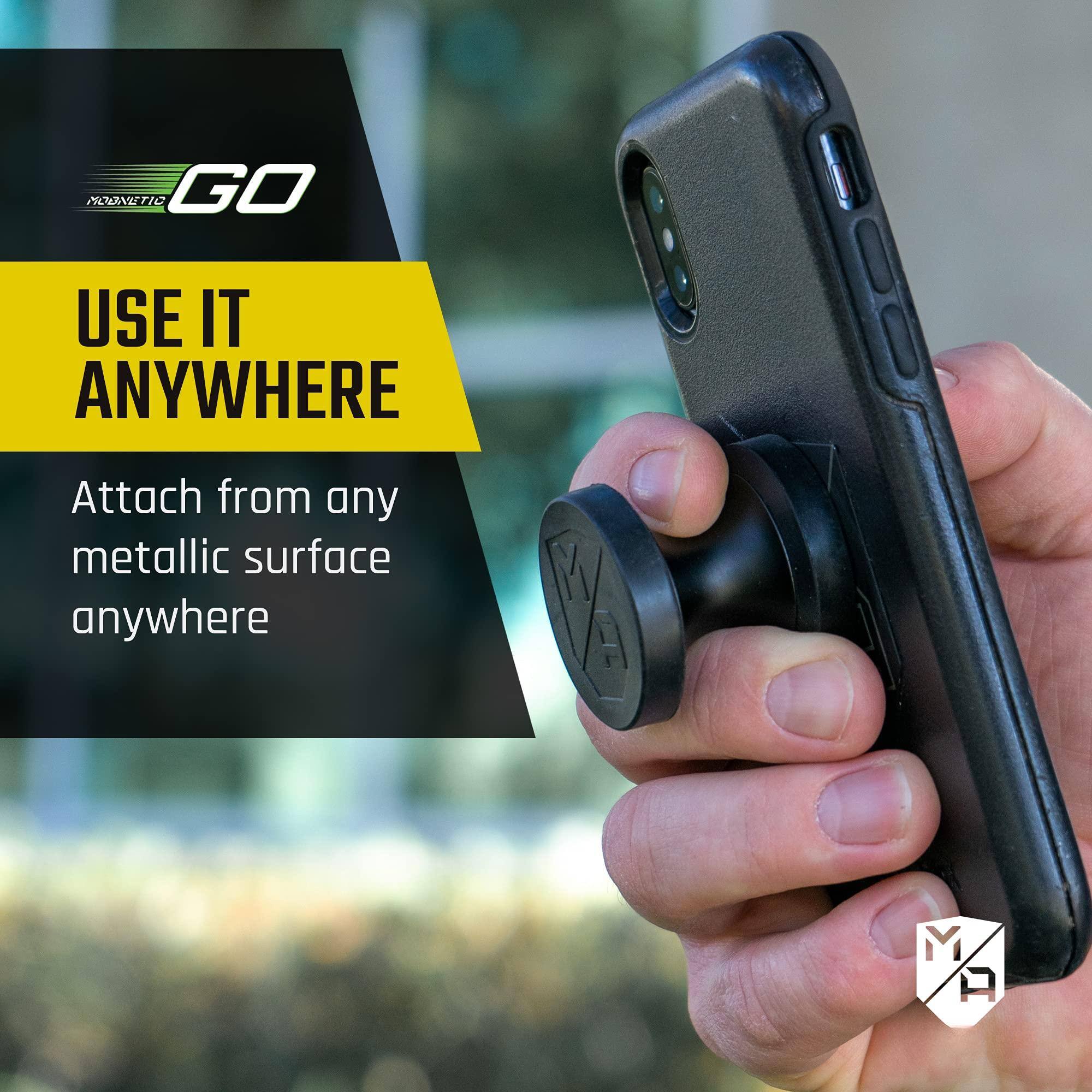 USE IT ANYWHERE  
Attach from any metallic surface anywhere