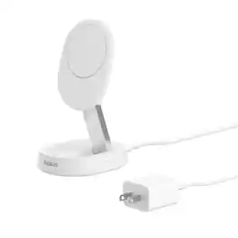 Belkin - BoostCharge Pro Convertible Magnetic Wireless Charging Stand with Qi2 15W - White