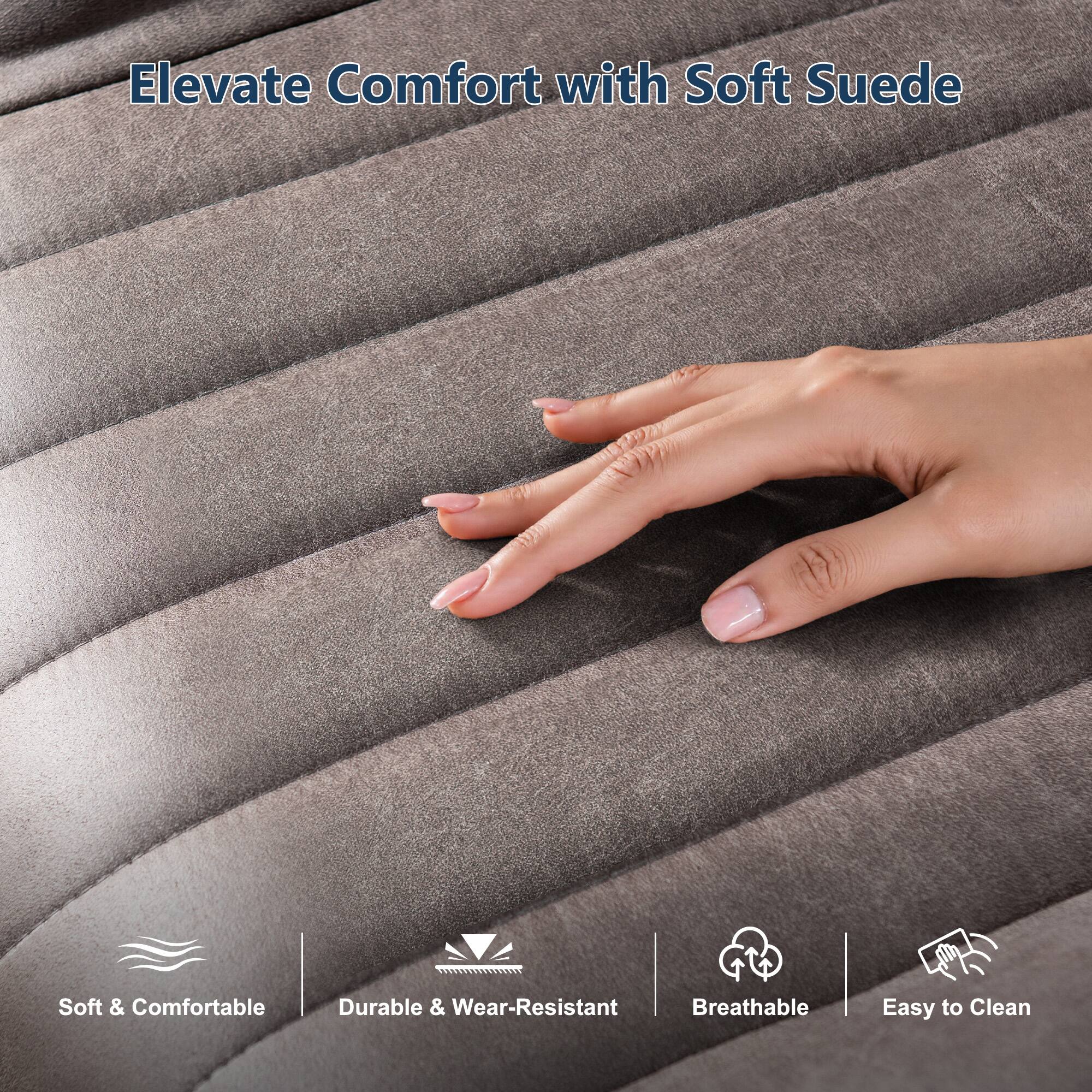 Elevate Comfort with Soft Suede

- Soft & Comfortable
- Durable & Wear-Resistant
- Breathable
- Easy to Clean