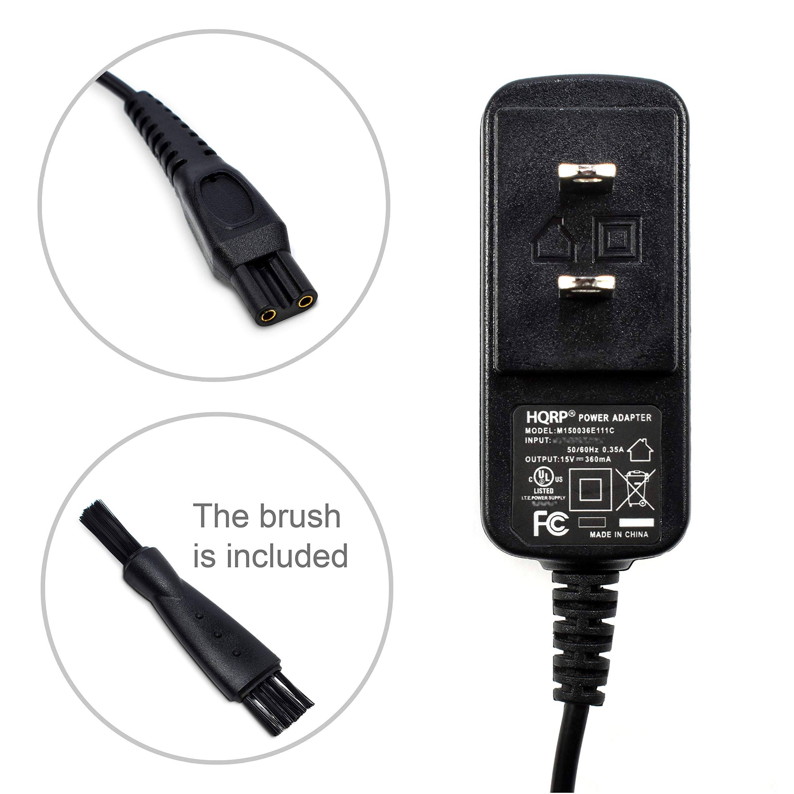 The brush is included

HQRP POWER ADAPTER
MODEL: M150036211C
INPUT: 100-240V~50/60Hz 0.35A
OUTPUT: 15V 360mA

UL LISTED
TLPIS
FC
MADE IN CHINA