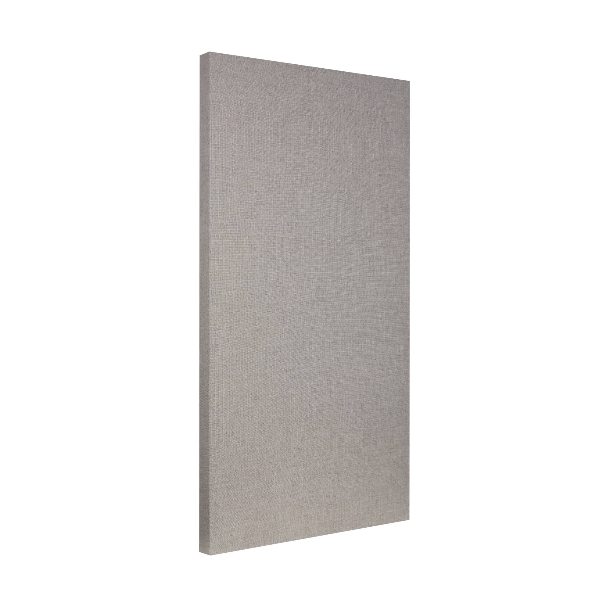 Angle. ATS Acoustics - High-Performance Acoustic Panel with Sona Fabric, Fire Rated, 24" x 48" x 2" - Sandstone.
