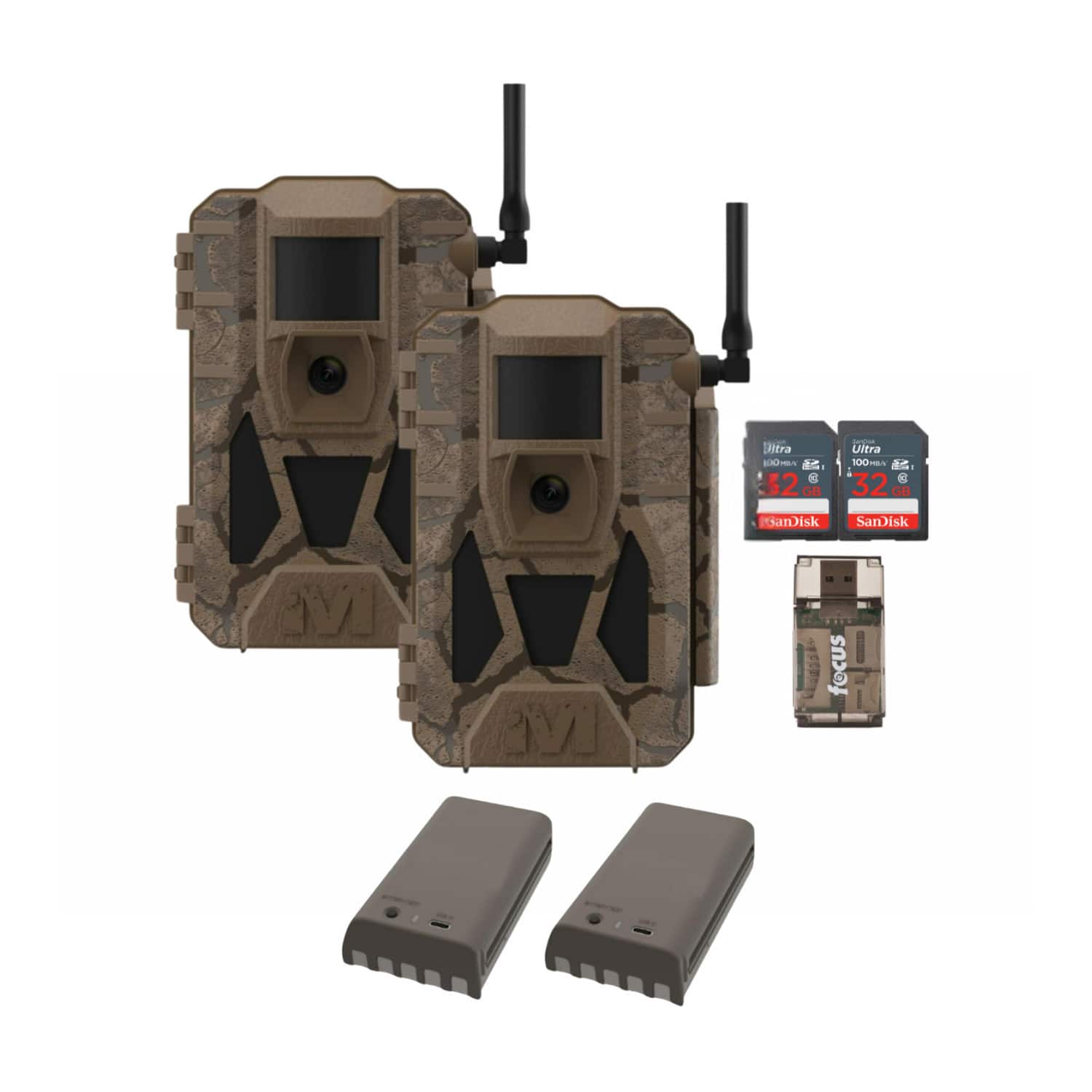 Muddy - Matrix 2.0 Power Pack 36MP Trail Camera 32 GB SD, Card Reader (2 Pack) price history on PriceWatchPro