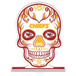 UPI Marketing - Kansas City Chiefs 10" Sugar Skull Standee - Multicolor
