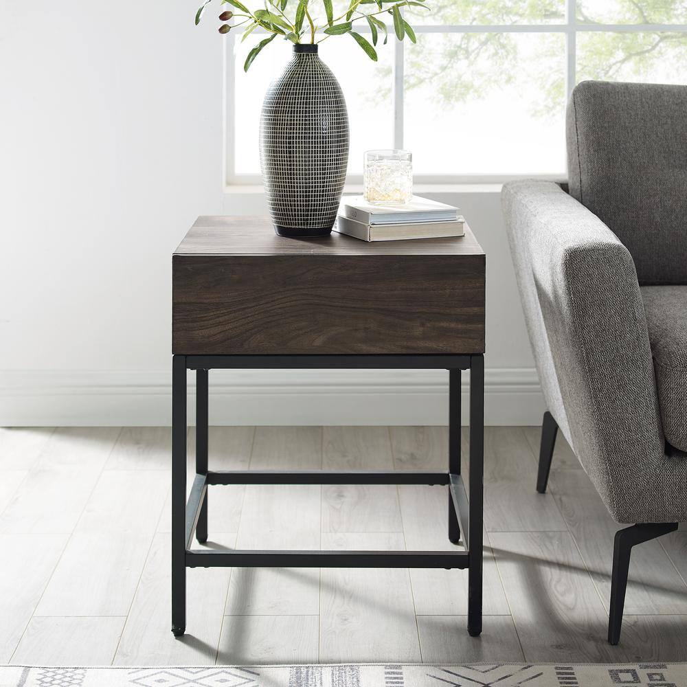 Alt View 10. Crosley Furniture - Jacobsen Side Table - Brown Ash.