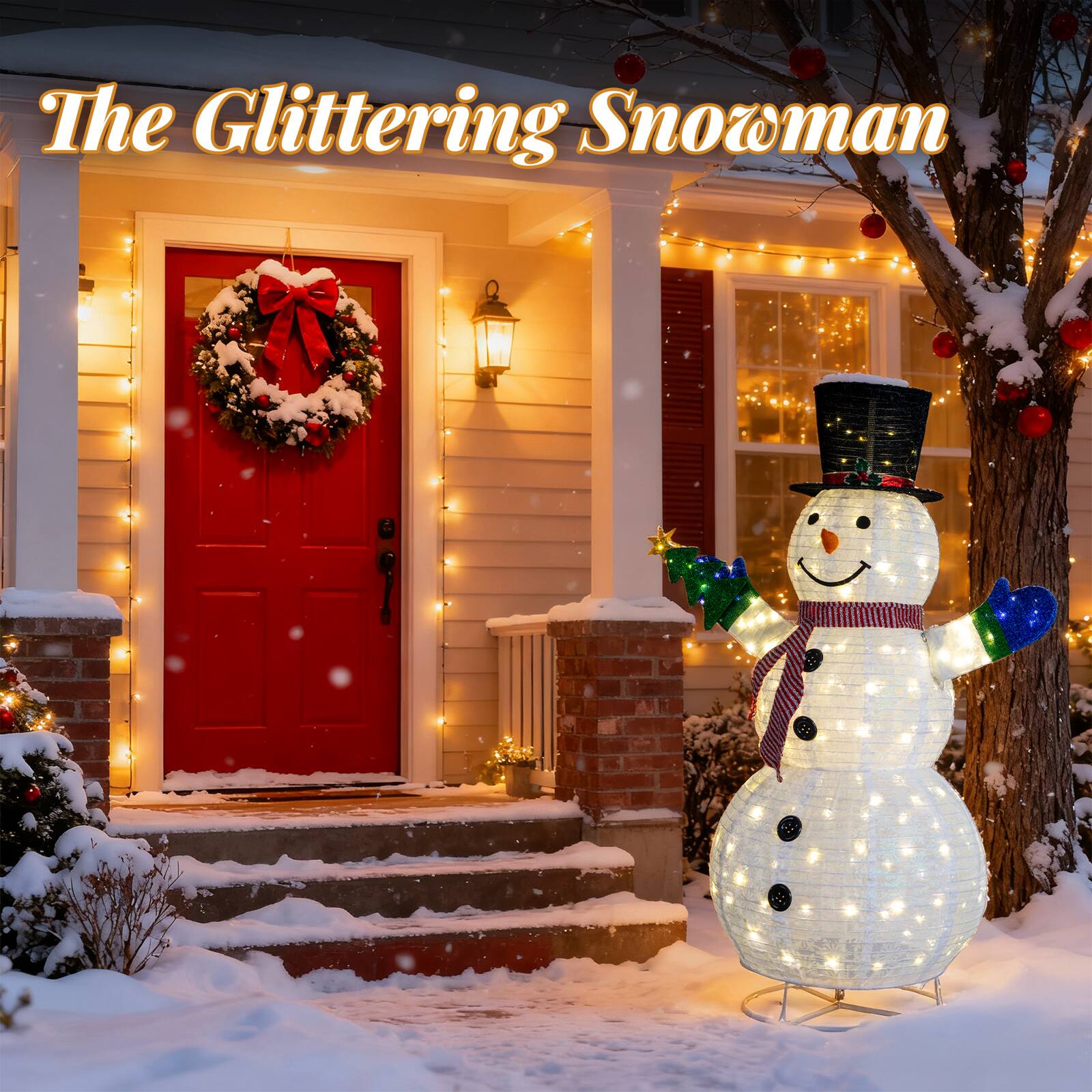 The Glittering Snowman