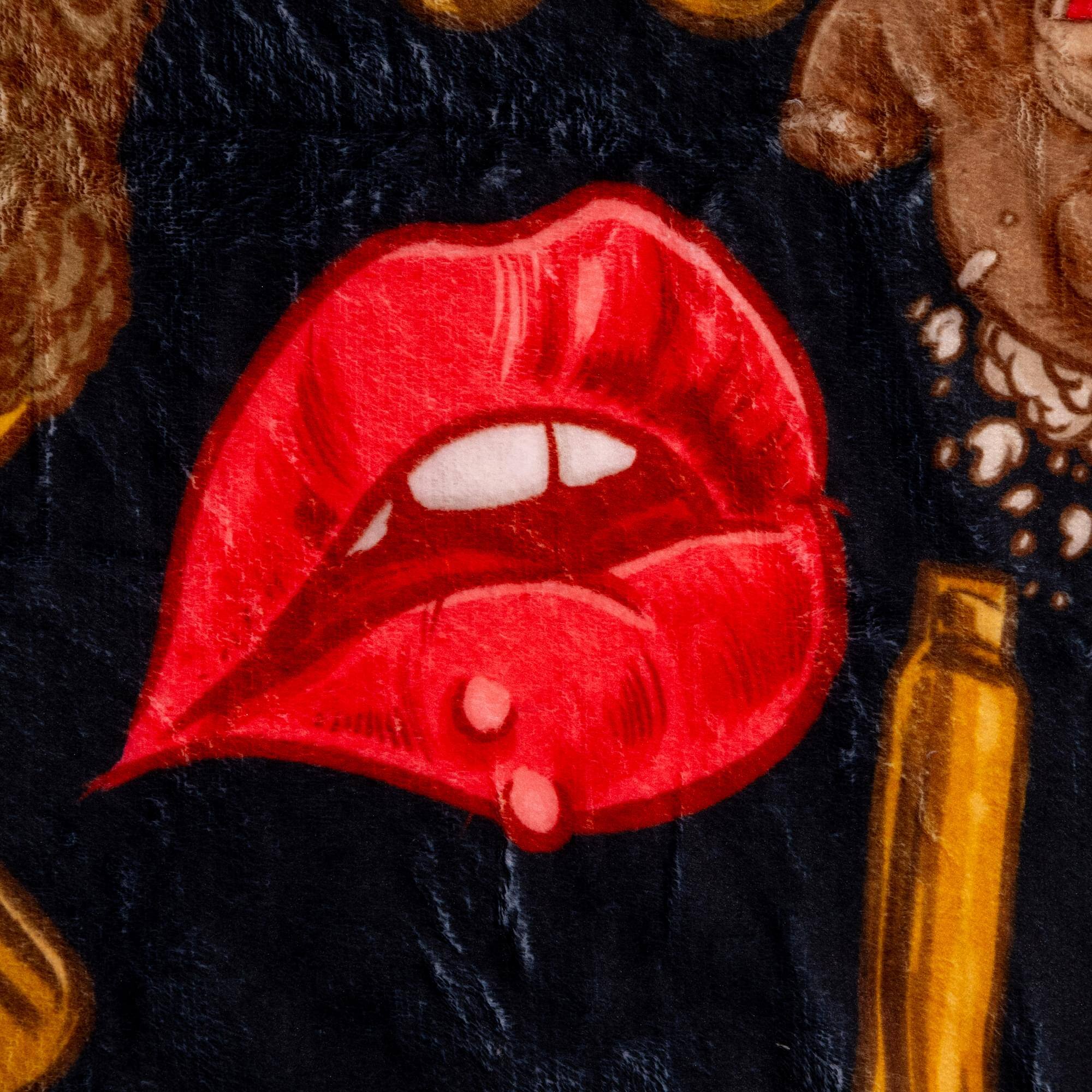 Alt View 1. Surreal Entertainment - Marvel Deadpool Icons Fleece Throw Blanket | 45 x 60 Inches - Multi-Colored.