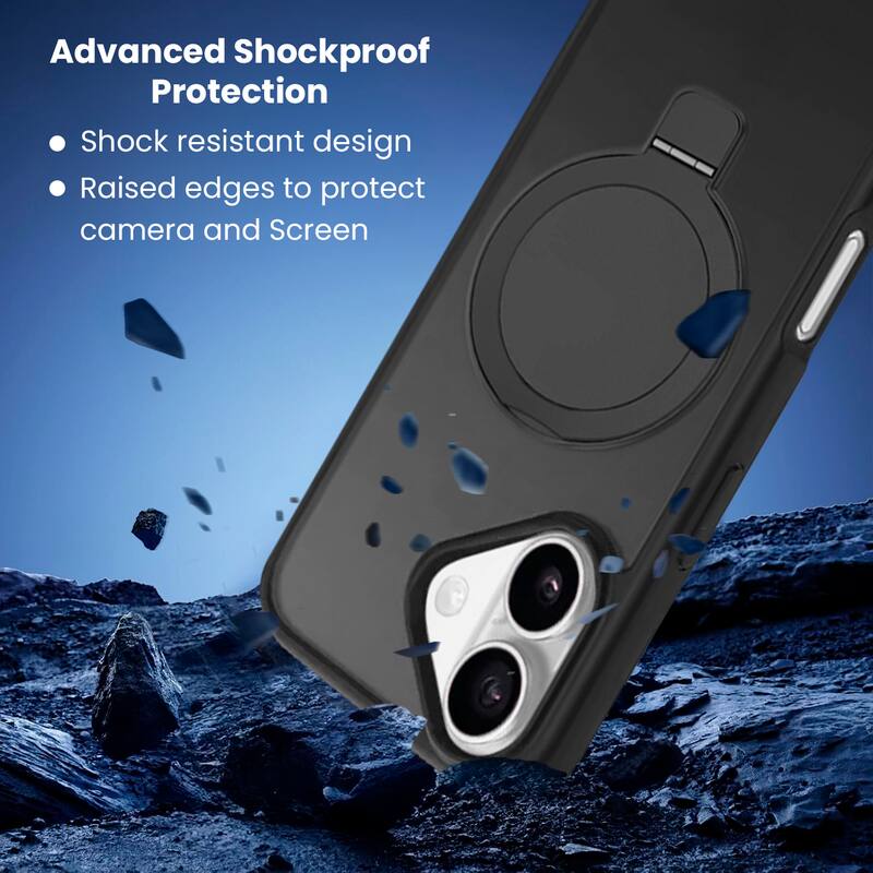 Advanced Shockproof Protection

- Shock resistant design
- Raised edges to protect camera and Screen