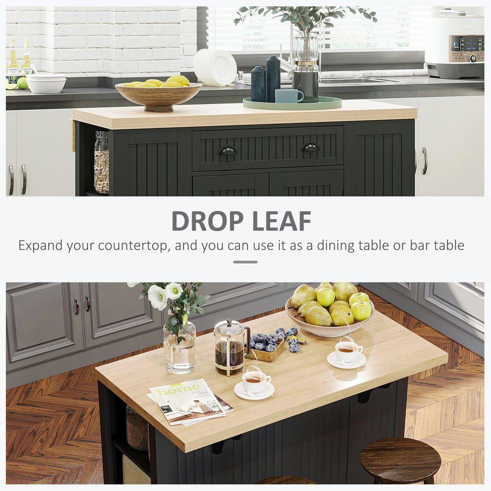DROP LEAF

Expand your countertop, and you can use it as a dining table or bar table