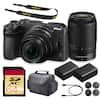 Nikon Z 2 d L - Nik ON - OS - OR-9 ACT -2 Nikon NIKKOR KOR HEH 70 50 46 1 VR DX 1:3.5-6,3 16-50mm B SD XC 64GB GB Z 30 DX 50-250/4.5-6.3 18T. TT Nikon pomas a.3ih PACK NKKC NOR