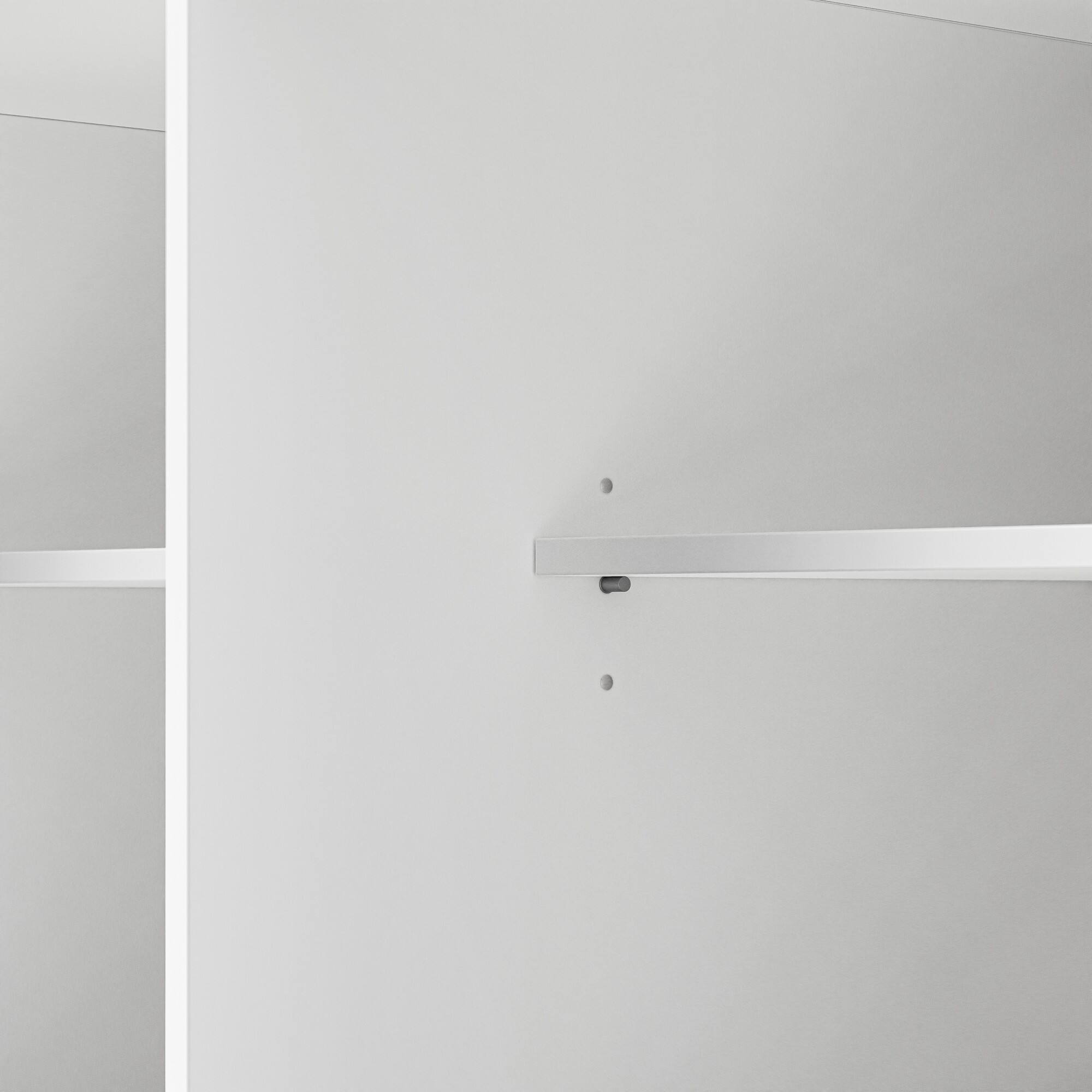 Alt View 1. ELEMENT ACE - Large Kitchen Island with Drop Leaf, Power Outlets, and Mobile Storage Cart featuring Multiple Storage Options - White.